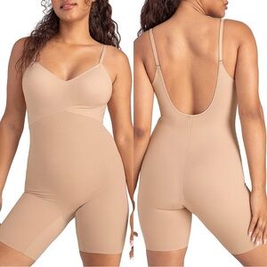 Honeylove Women's Shapewear Bodysuit in Nude
